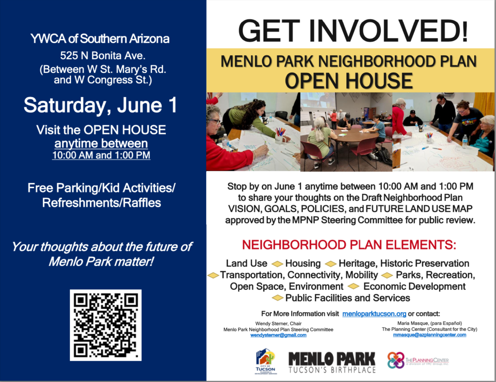 Save the Date: Neighborhood Plan Open House, June 1st